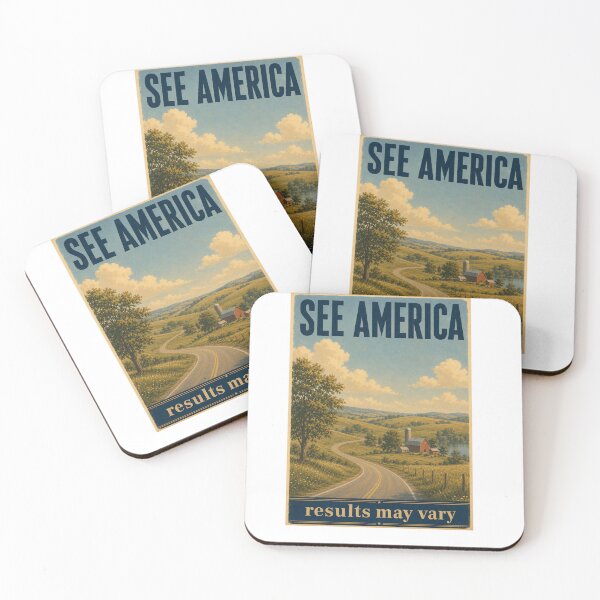 Item preview, See America. Results May Vary designed and sold by SnarkWorks.