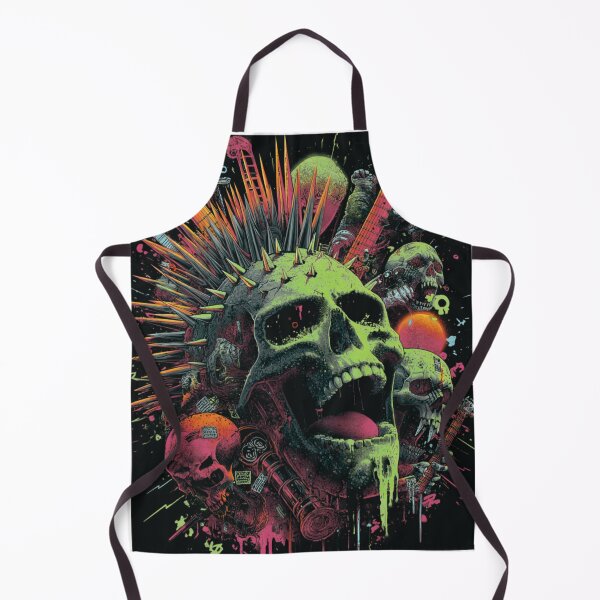 Item preview, Punk Rock crazy birth of Cosmic Entity — Ultimate Rebellion Art Print designed and sold by CosmicRockArt.