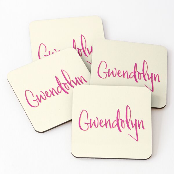 Item preview, GWENDOLYN personalized type design designed and sold by CharlottePlaceArt.