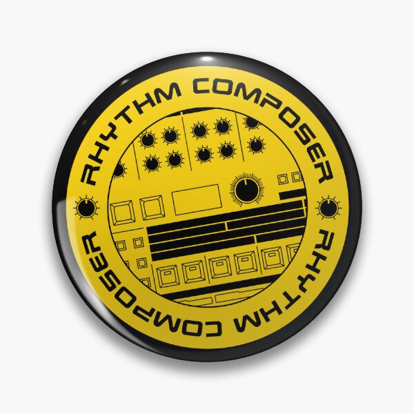 Item preview, 909 Drum Machine Yellow designed and sold by AtomicMalibu.