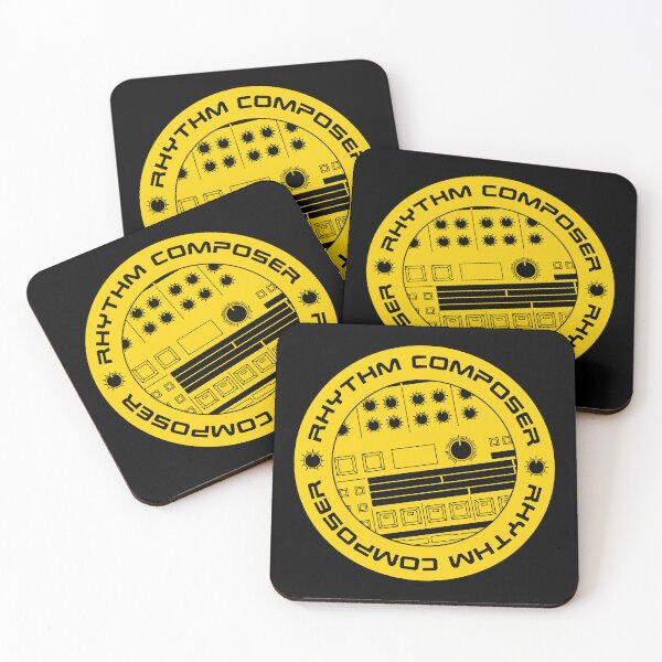 Item preview, 909 Drum Machine Yellow designed and sold by AtomicMalibu.