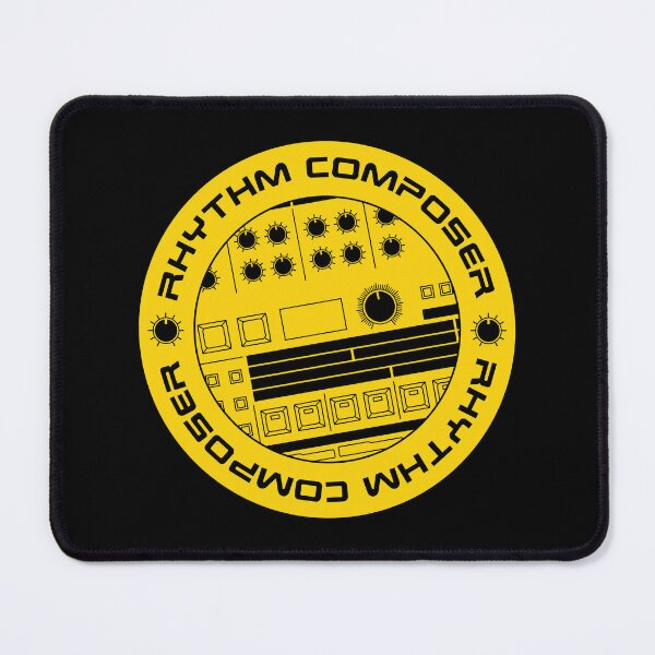 Item preview, 909 Drum Machine Yellow designed and sold by AtomicMalibu.
