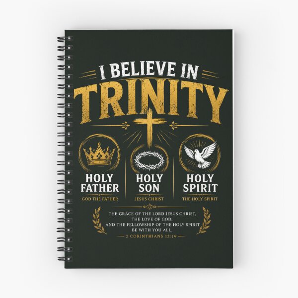 Item preview, I believe in trinity Christian Faith Quote Design designed and sold by Jesusloverbrand.