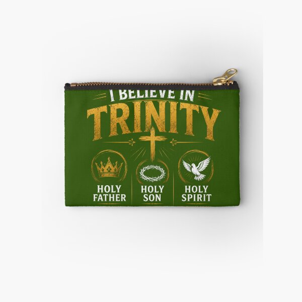 Item preview, I believe in trinity Christian Faith Quote Design designed and sold by Jesusloverbrand.