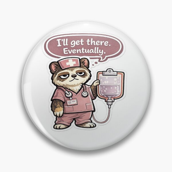 Item preview, Funny Nurse Gift Sloth Lover Slow Life designed and sold by Gentlestate.