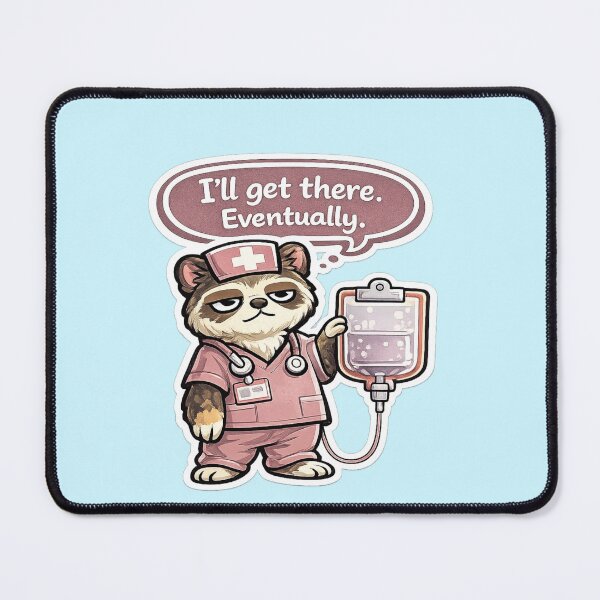 Item preview, Funny Nurse Gift Sloth Lover Slow Life designed and sold by Gentlestate.
