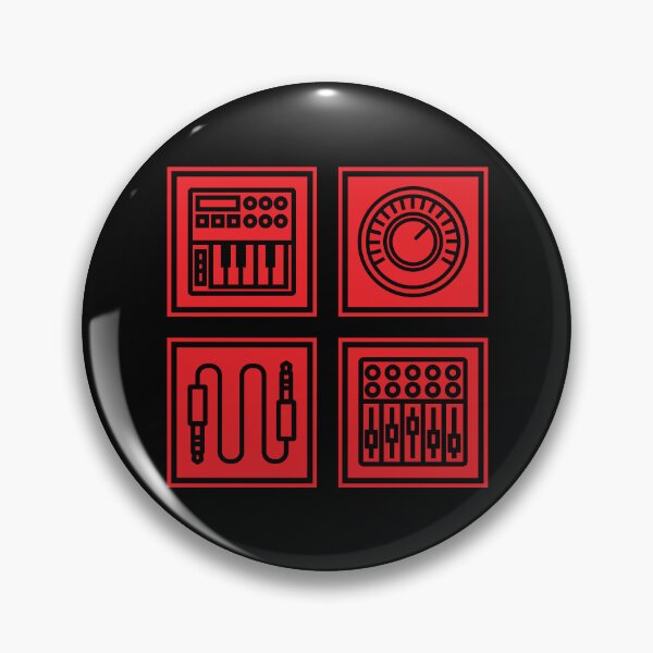 Item preview, Electronic Musician, Beatmaker and Producer Red designed and sold by AtomicMalibu.