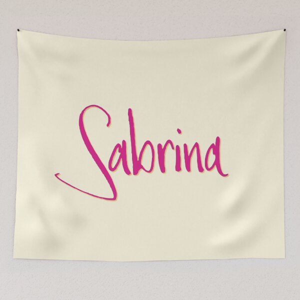Item preview, SABRINA personalized type design designed and sold by CharlottePlaceArt.