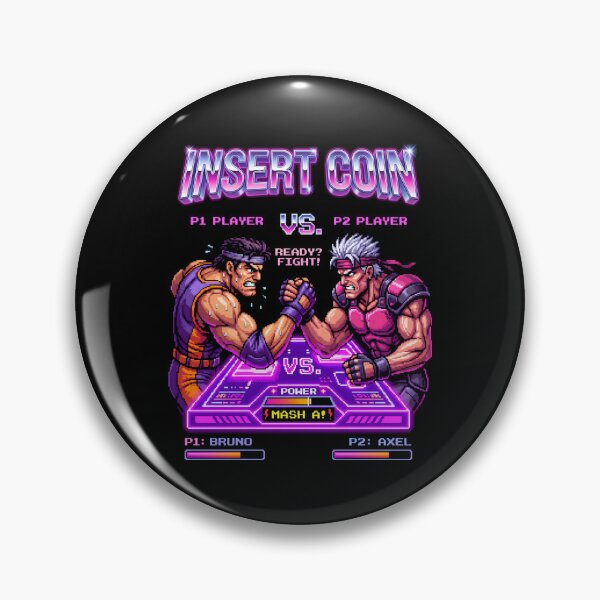 Item preview, Retro Gamer Arm Wrestling Battle Ready Fight designed and sold by SplashTastic.