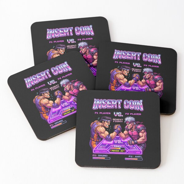Item preview, Retro Gamer Arm Wrestling Battle Ready Fight designed and sold by SplashTastic.
