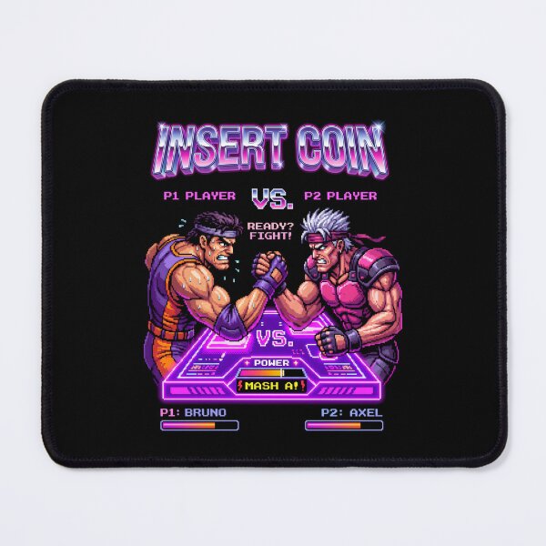 Item preview, Retro Gamer Arm Wrestling Battle Ready Fight designed and sold by SplashTastic.