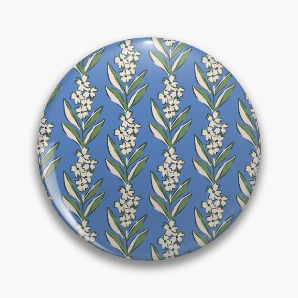 Item preview, Blue Blomme · Floral background designed and sold by dacoparo.