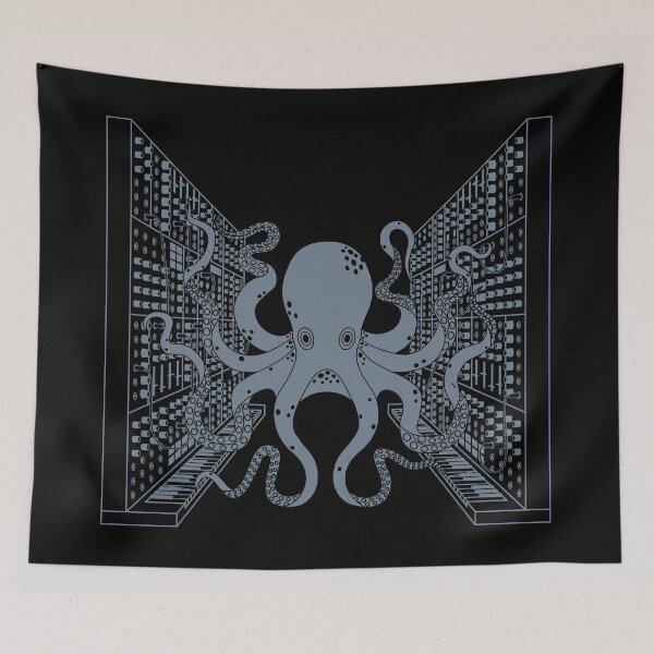 Item preview, Electronic Musician Modular Synth Player Grey designed and sold by AtomicMalibu.