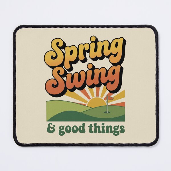 Item preview, Spring Swing Good Things Groovy Golf designed and sold by dudelinart.