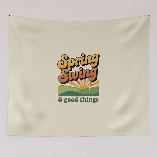 Item preview, Spring Swing Good Things Groovy Golf  designed and sold by dudelinart.