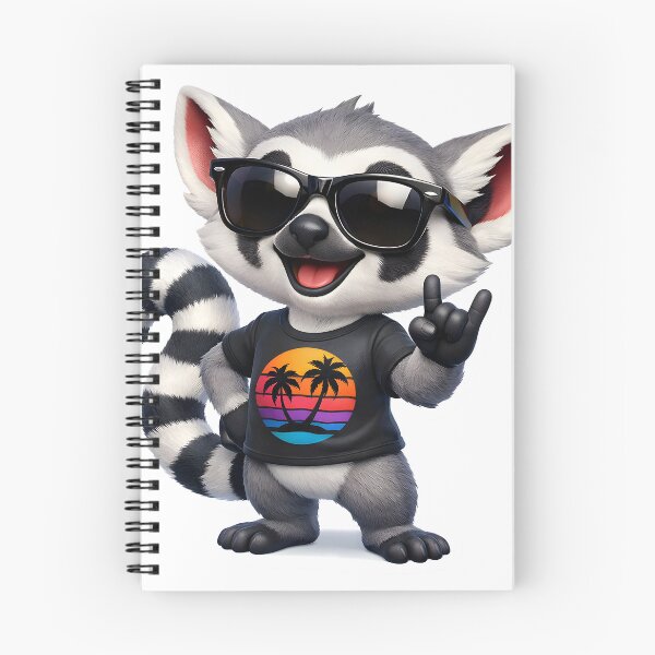 Item preview, Cool 3D Animated Lemur with Sunglasses designed and sold by TribulationArt.