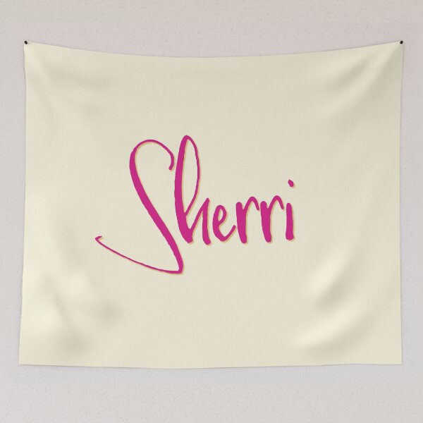 Item preview, SHERRI personalized type design designed and sold by CharlottePlaceArt.