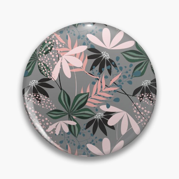 Item preview, Tropical Botanical Seamless Pattern – Dark Floral Leaves Surface Design designed and sold by 555Design.