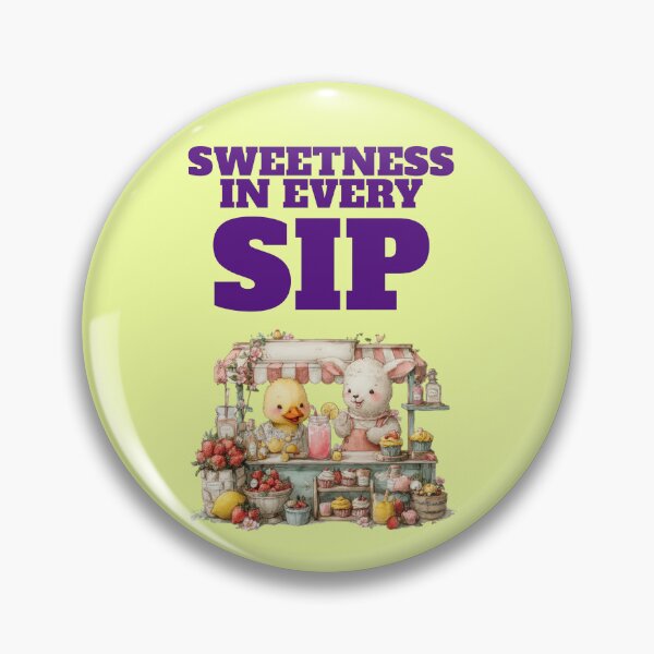 Item preview, Sweetness in every sip (slogan with lemonade stand) designed and sold by Mauswohn.