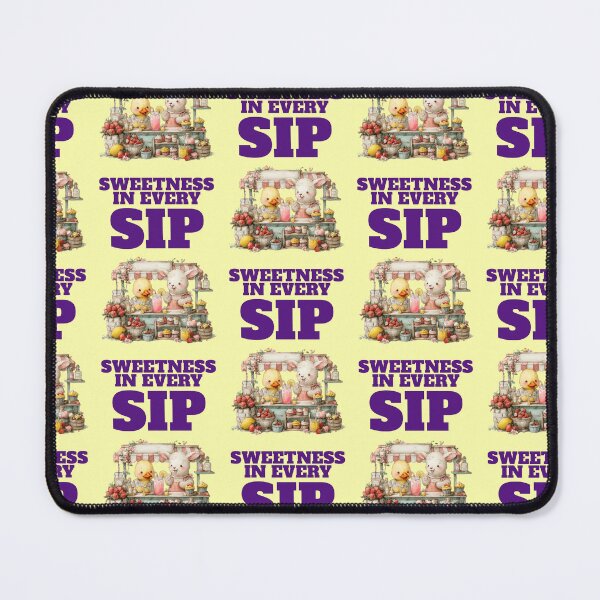 Item preview, Sweetness in every sip (slogan with lemonade stand) designed and sold by Mauswohn.