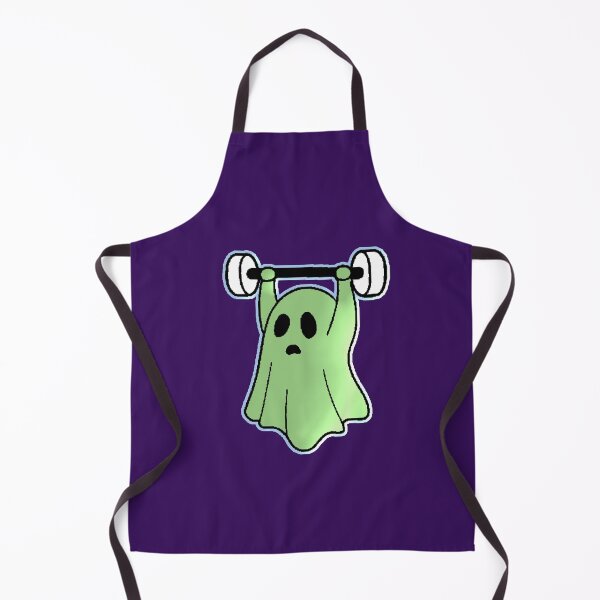 Item preview, Kawaii Gym Ghost Lifting Weights Fitness Funny designed and sold by AstronautMerch.