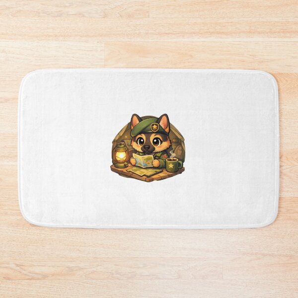 Item preview, Cozy LoFi US Army K9 Dog Green Beret Sticker⁠ designed and sold by MIROUZ2000.