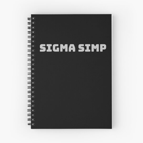 Item preview, Sigma Simp Funny Brainrot Meme Design | Ultimate Internet Humor designed and sold by GaMaDesing.