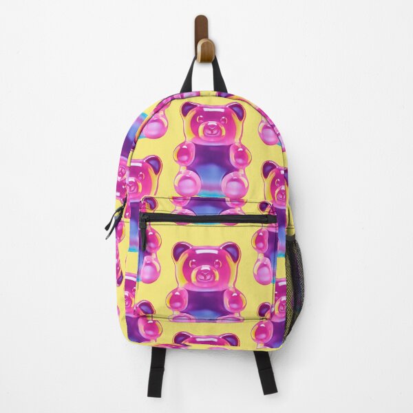 Item preview, Luminous neon gummy bear pop art motif designed and sold by Mauswohn.
