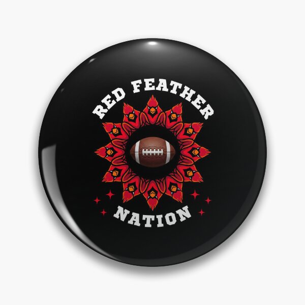 Item preview, RED FEATHER NATION - AZ CARDINALS designed and sold by KEF Custom.