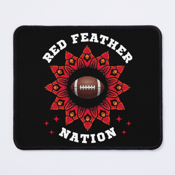 Item preview, RED FEATHER NATION - AZ CARDINALS designed and sold by KEF Custom.
