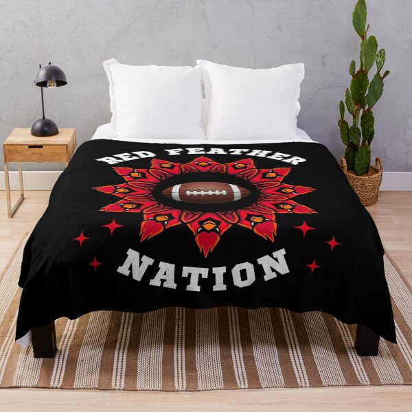 Item preview, RED FEATHER NATION - AZ CARDINALS designed and sold by KEF Custom.