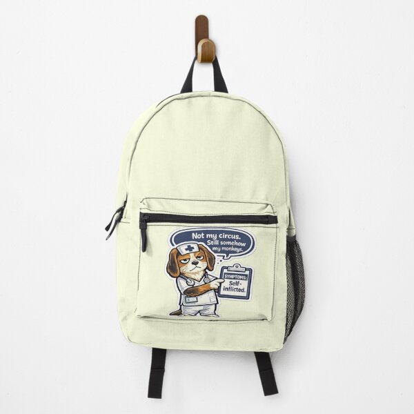 Item preview, Funny Nurse Gift Sarcastic Beagle Dog Lover designed and sold by Gentlestate.