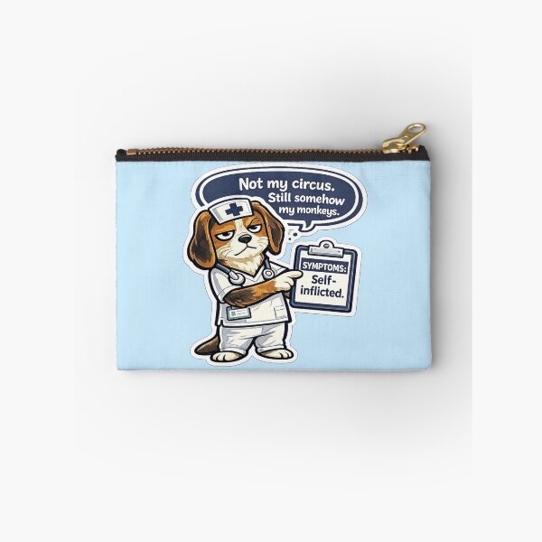Item preview, Funny Nurse Gift Sarcastic Beagle Dog Lover designed and sold by Gentlestate.