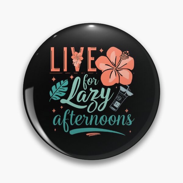 Item preview, Live for Lazy Afternoons Tropical Hibiscus Leaf Sunscreen T-Shirt designed and sold by FestivityFinds.