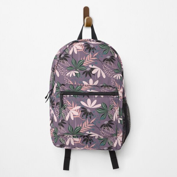 Item preview, Copy Tropical Botanical Seamless Pattern – Dark Floral Leaves Surface Design in Purpleof Tropical Botanical Seamless Pattern – Dark Floral Leaves Surface Design designed and sold by 555Design.