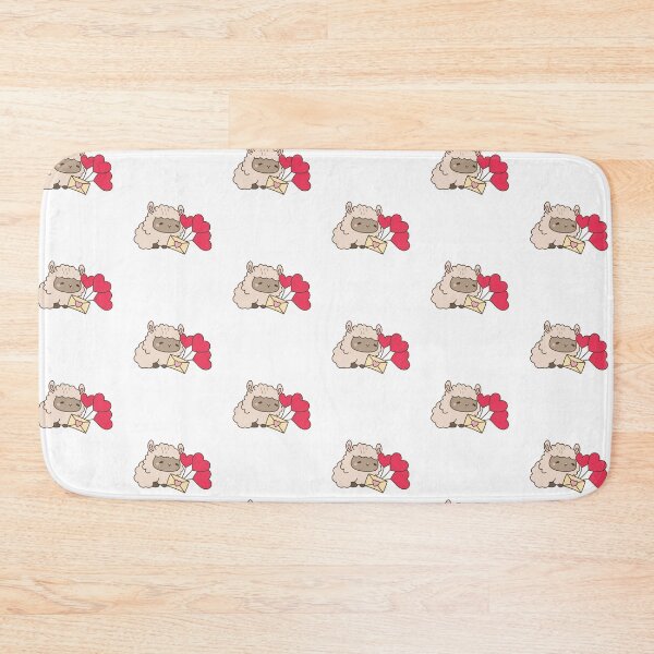 Item preview, Cute Sheep With Love Letter Hearts designed and sold by IN Tales.