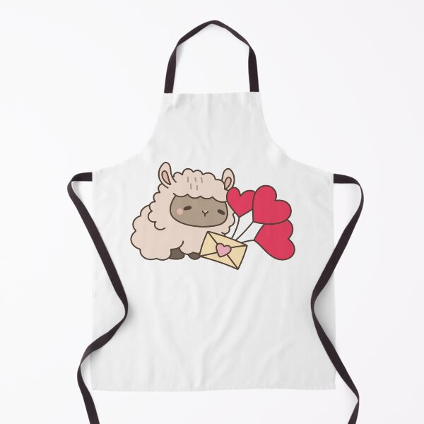 Item preview, Cute Sheep With Love Letter Hearts designed and sold by IN Tales.