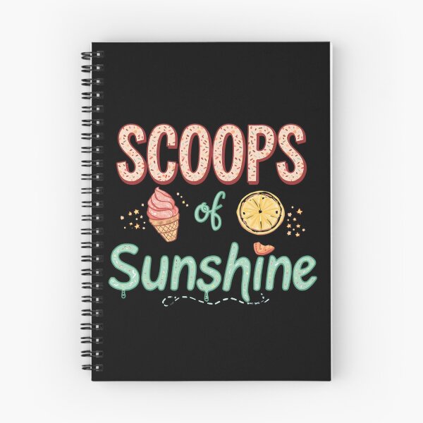 Item preview, Scoops of Sunshine Ice Cream Lemon Retro Cute T-Shirt designed and sold by FestivityFinds.