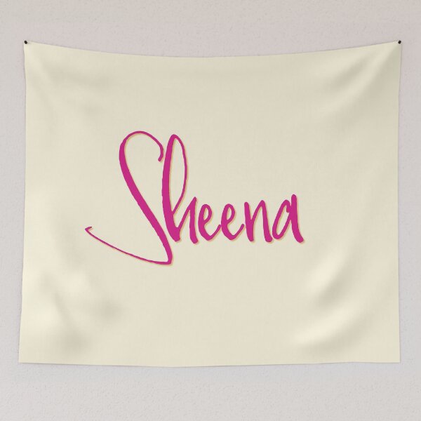 Item preview, SHEENA personalized type design designed and sold by CharlottePlaceArt.