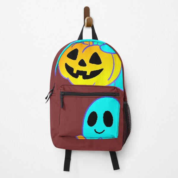 Item preview, Kawaii Ghost Hugging Pumpkin Halloween Spooky Cute designed and sold by AstronautMerch.