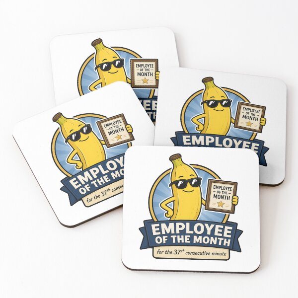 Item preview, Employee of the Month designed and sold by MonkiFlipp.
