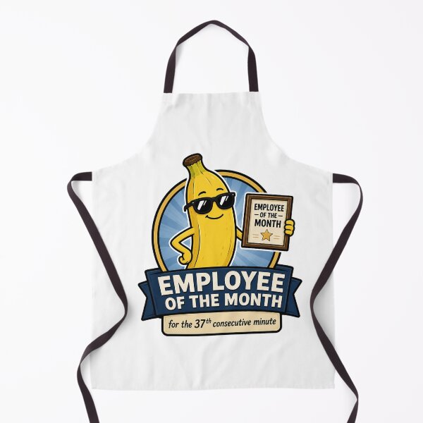 Item preview, Employee of the Month designed and sold by MonkiFlipp.