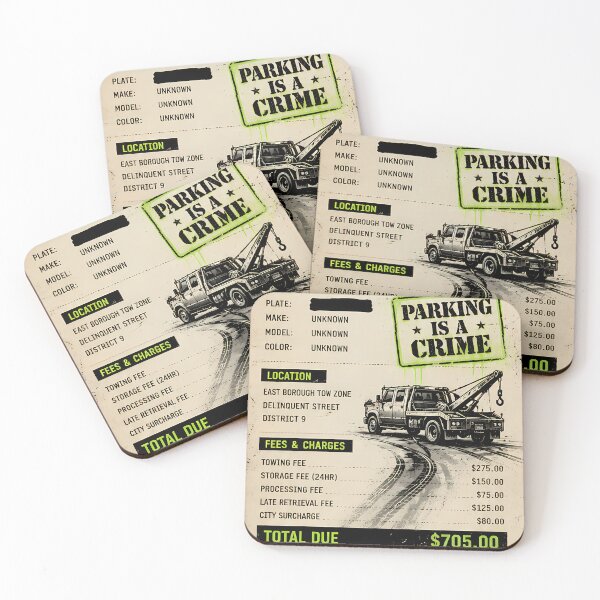 Item preview, Impound Lot Claim Receipt designed and sold by agearb.
