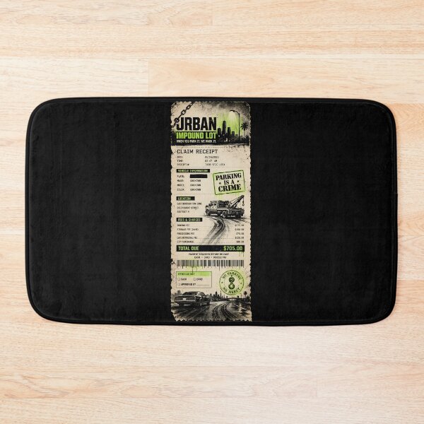 Item preview, Impound Lot Claim Receipt designed and sold by agearb.