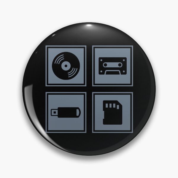 Item preview, Music Formats Grey designed and sold by AtomicMalibu.