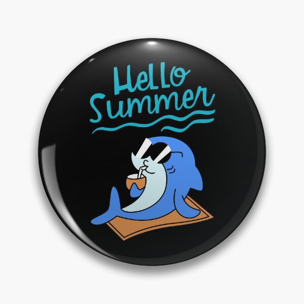 Item preview, Hello Summer Dolphin Sunglasses Beach Vacation T-Shirt designed and sold by FestivityFinds.