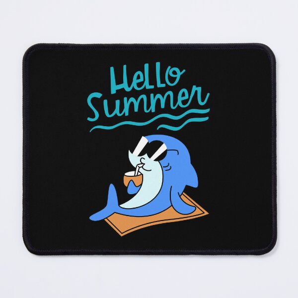 Item preview, Hello Summer Dolphin Sunglasses Beach Vacation T-Shirt designed and sold by FestivityFinds.