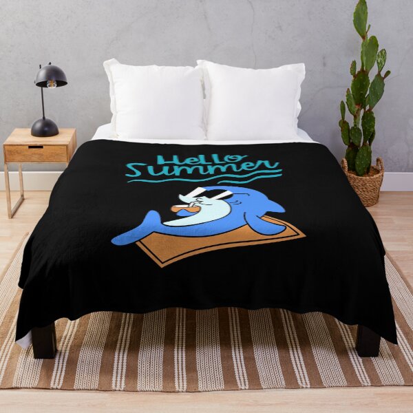 Item preview, Hello Summer Dolphin Sunglasses Beach Vacation T-Shirt designed and sold by FestivityFinds.
