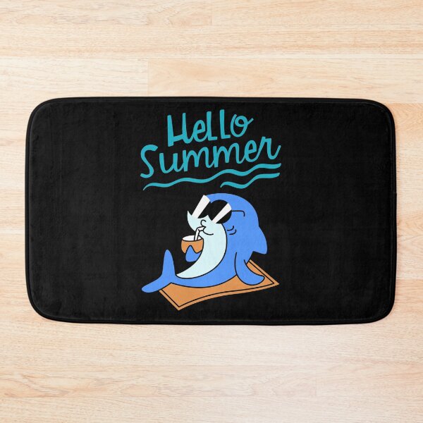 Item preview, Hello Summer Dolphin Sunglasses Beach Vacation T-Shirt designed and sold by FestivityFinds.