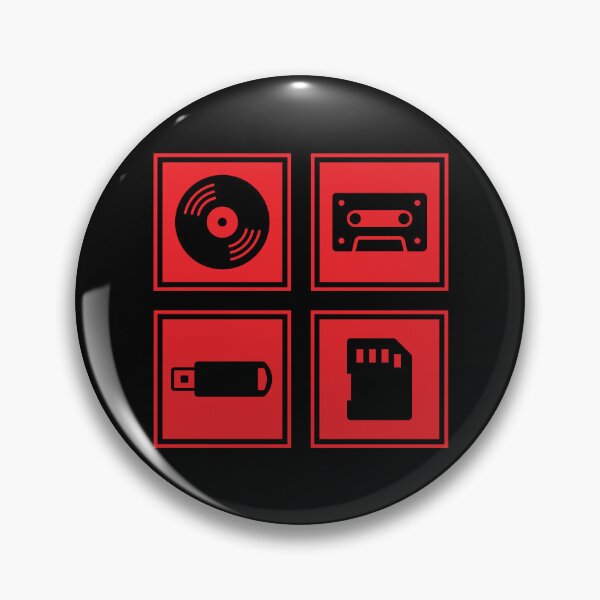 Item preview, Music Formats Red designed and sold by AtomicMalibu.